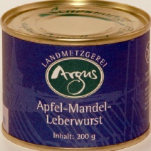Apfel-Mandel-Leberwurst
